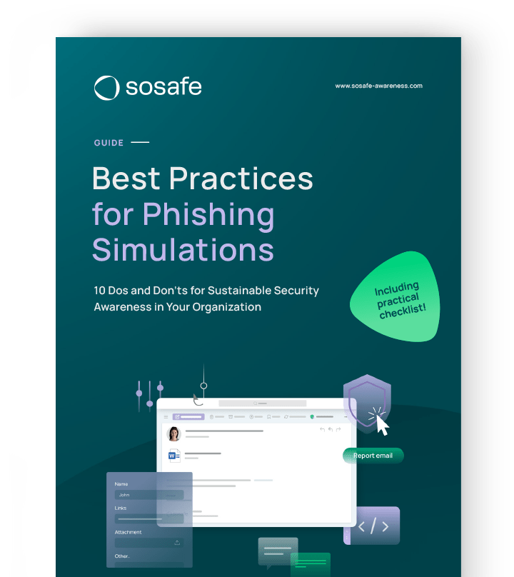 Best Practise for Phishing Simulations Visual