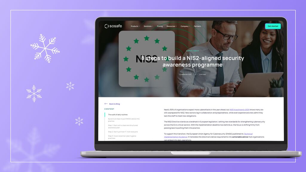 8 Steps to NIS2 Security Culture