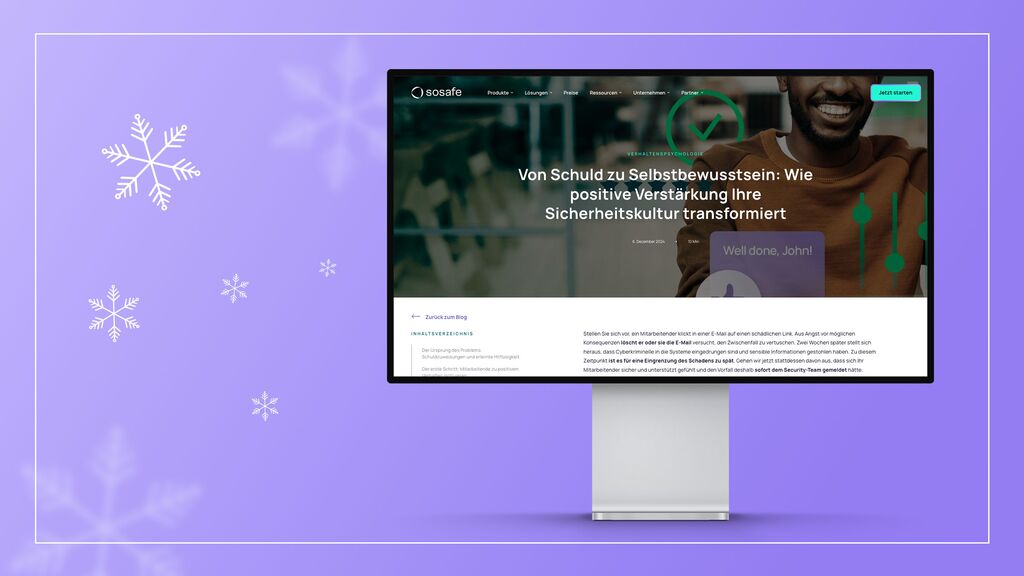 Von Schuld zu Selbstbewusstsein: Wie positive Verstärkung Ihre Sicherheitskultur transformiert