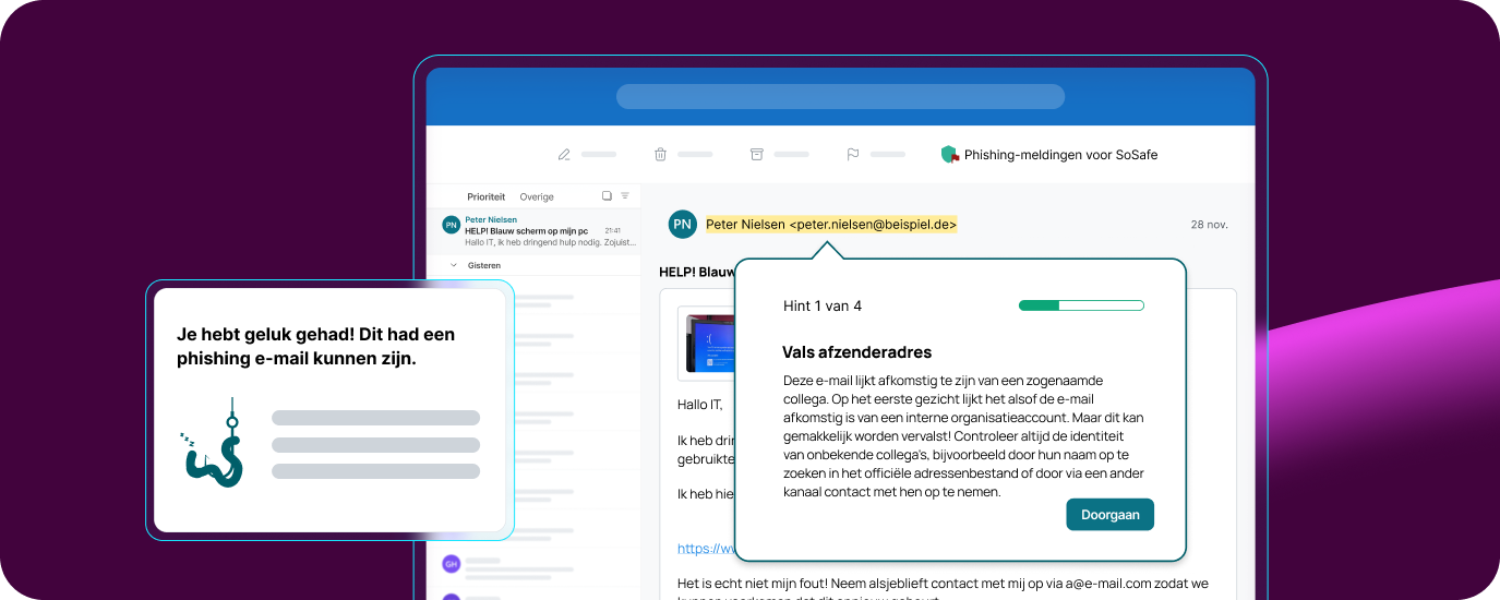 SoSafe simulaties