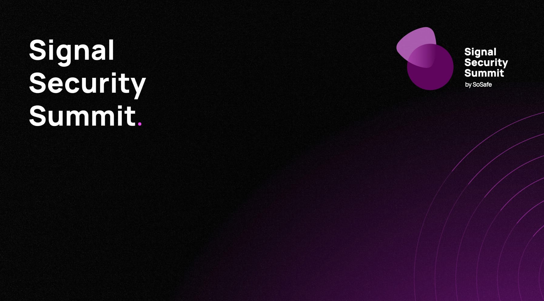 Signal Security Summit